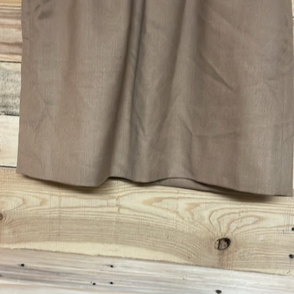 J. Crew size 0 Tan Wool Elastic Waist Band with Pockets Mini Skirt - Picture 3 of 7